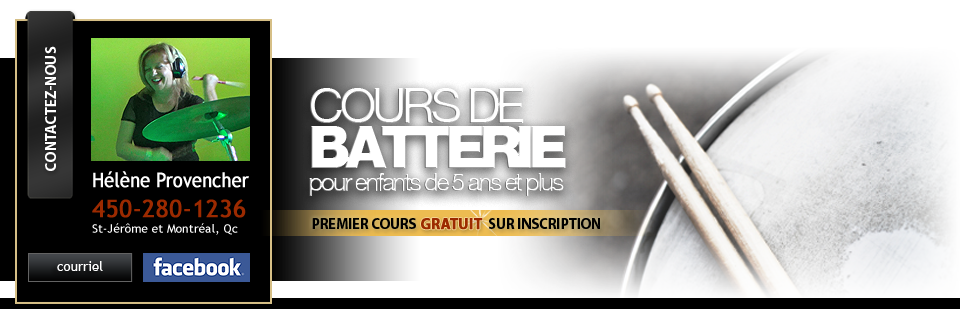 Cours de batterie